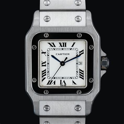 cartier santos mk1|cartier santos watch dimensions.